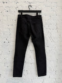 SAINT LAURENT D02 STUDDED KNEE JEANS