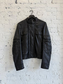 A/W 2007 DIOR ‘NAVIGATE’ LEATHER RIDER JACKET