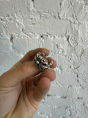 CHROME HEARTS ‘DOUBLE FLORAL’ RING