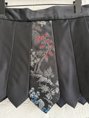 ERD TIE PATCHWORK MINI SKIRT