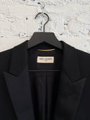 F/W 2013 SAINT LAURENT ‘CUTAWAY’ SMOKING BLAZER