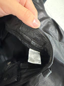 CHROME HEARTS ‘FLEUR’ KNEE LEATHER PANTS