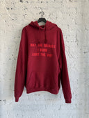 A/W 2017 VETEMENTS ‘MAY THE BRIDGES I BURN LIGHT THE WAY’ HOODIE