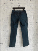 BALMAIN CARGO BIKER DENIM