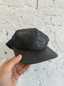 CHROME HEARTS LEATHER ‘CEMETERY’ TRUCKER HAT