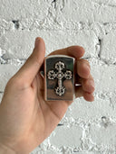 CHROME HEARTS ‘FILIGREE CROSS’ ZIPPO LIGHTER