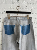 2000s MAISON MARGIELA ARTISANAL PAINTED JEANS