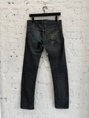 DIOR HOMME RAW INDIGO DENIM