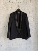 S/S 2016 SAINT LAURENT ‘FRINGE’ BLAZER