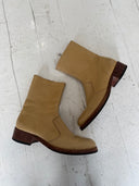 MAISON MARGIELA LEATHER MID CALF BOOTS