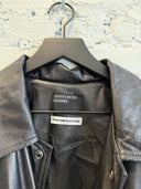 ERD ‘TECHNO LOGO’ LEATHER JACKET