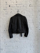 F/W 2015 SAINT LAURENT ‘D-RING’ LEATHER JACKET