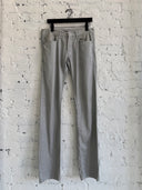 S/S 2006 DIOR SILVER COATED GLITTER DENIM