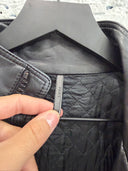 A/W 2005 DIOR ‘IN THE MORNING’ FLORAL MOTO LEATHER JACKET