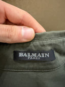 S/S 2010 BALMAIN PADDED SHOULDER MILITARY SHIRT