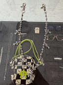 CHROME HEARTS CROSS PENDANT 26 IN CROSS BALL WALLET CHAIN