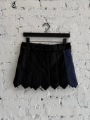 ERD TIE PATCHWORK MINI SKIRT
