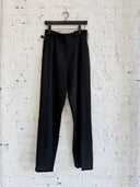 ANN DEMEULEMEESTER PLEATED SUIT TROUSERS
