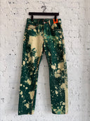 STERLING RUBY ‘BLEACH SPLATTER’ DENIM