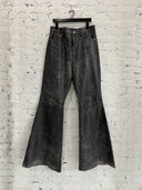 RICK OWENS ‘BOLAN’ DISTRESSED LEATHER PANTS