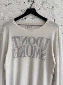 2006 MAISON MARGIELA ‘I DON’T SMOKE’ L/S TEE