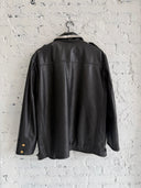 MARKING DISTANCE ‘POLICE’ LEATHER JACKET