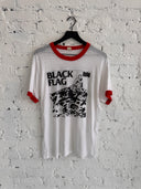 1980s BLACK FLAG ‘SIX PACK’ RINGER TEE