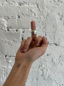 CHROME HEARTS DIAMOND HEART RING