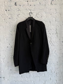 F/W 2019 RICK OWENS PADDED SHOULDER BLAZER