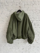 BALENCIAGA HOODED BOMBER