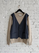 A/W 06-07 MAISON MARTIN MARGIELA RECONSTRUCTED SWEATER