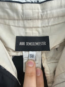 ANN DEMEULEMEESTER PLEATED SUIT TROUSERS
