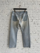2004 MAISON MARGIELA ARTISANAL ‘EXPOSED ZIPPER’ JEANS