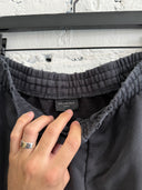 BALENCIAGA 3/4 DISTRESSED SWEAT SHORTS