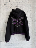 A/W 2017 VETEMENTS ‘TFD/ELEVEN INCH GUN CLUB’ REVERSIBLE HOODIE