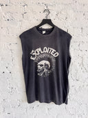 1980s THE EXPLOITED CUTOFF TEE