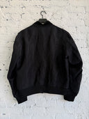 ANN DEMEULEMEESTER REVERSIBLE BOMBER JACKET