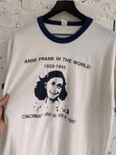 1980s ANNE FRANK RINGER TEE