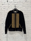 F/W 2016 YSL VELVET TEDDY OFFICER JACKET