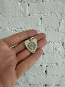 CHROME HEARTS ‘FUCKER’ GUITAR PICK PENDANT