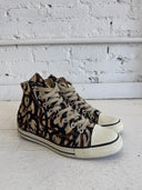 A/W 2004 NUMBER NINE ‘GIVE PEACE A CHANCE’ TRIBAL CAMO HIGH SNEAKERS