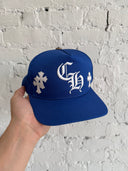 CHROME HEARTS FLOODED CROSS PATCH TRUCKER HAT