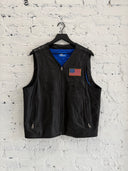 MARKING DISTANCE ‘SMOKER’ LEATHER VEST