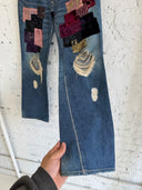 NUMBER NINE PATCHWORK DENIM