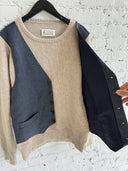 A/W 06-07 MAISON MARTIN MARGIELA RECONSTRUCTED SWEATER