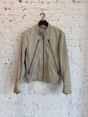 S/S 2009 MAISON MARTIN MARGIELA LEATHER 5-ZIP JACKET