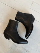 CELINE METAL TOE WESTERN BOOTS