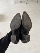 SAINT LAURENT LUKAS LEATHER BOOTS