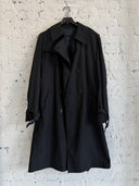 MAISON MARTIN MARGIELA DOUBLE BREASTED FULL LENGTH COAT