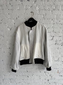 ANN DEMEULEMEESTER REVERSIBLE BOMBER